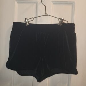 Black Velvet Women's Shorts
